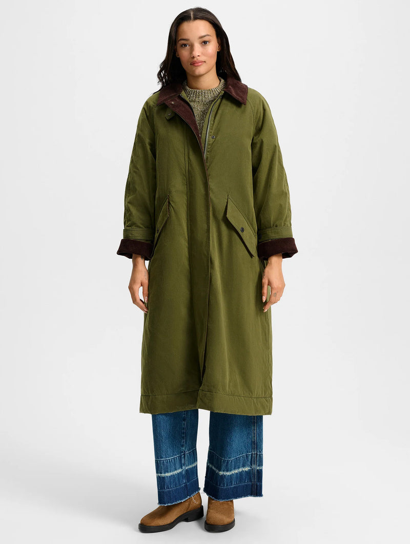 Dietz Wax-Coated Field Coat in Army