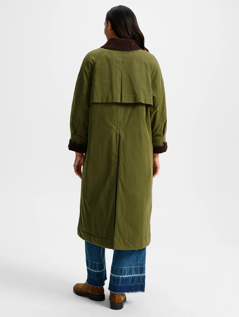 Dietz Wax-Coated Field Coat in Army