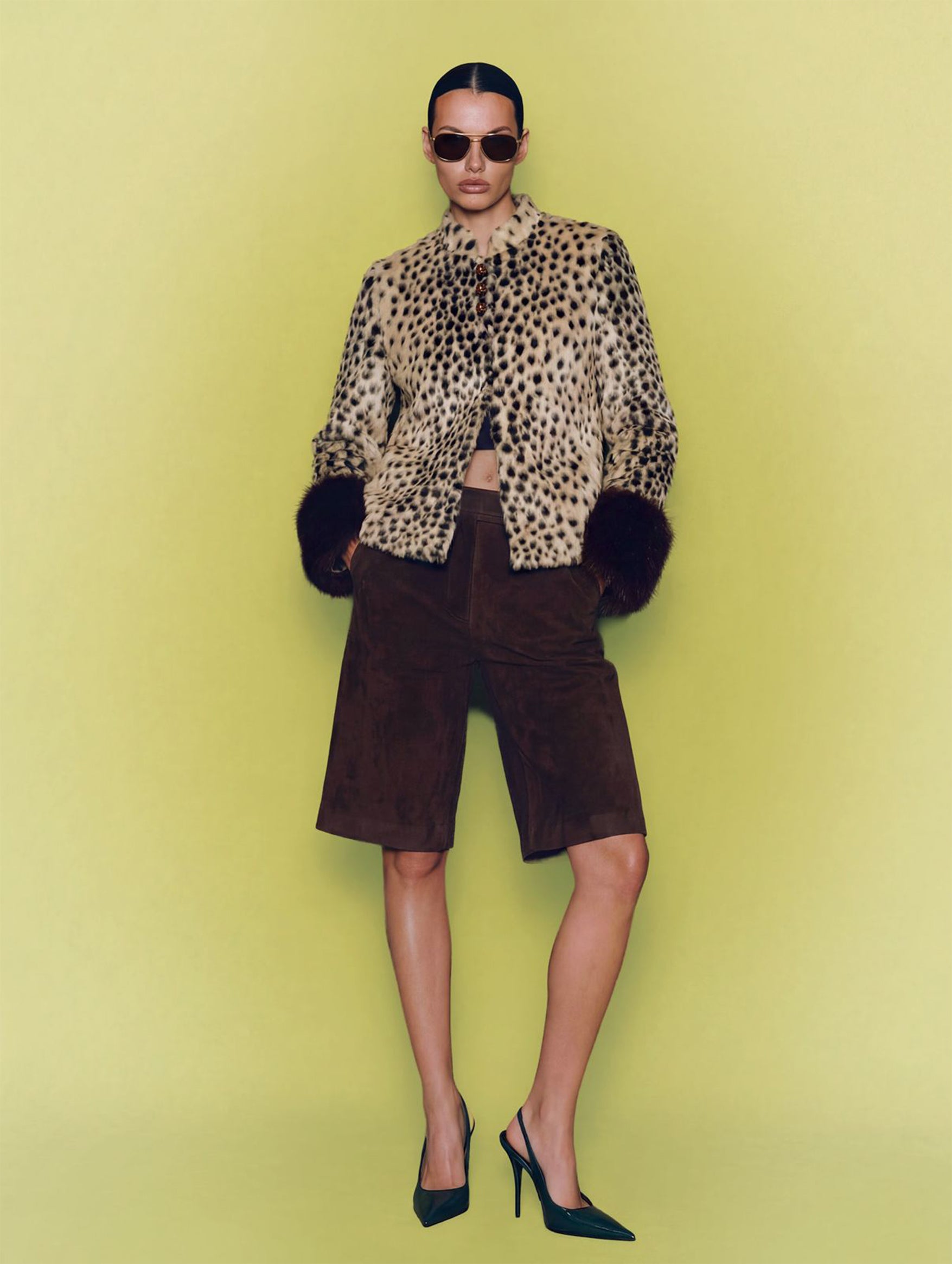 Dolly Jacket in Leopard