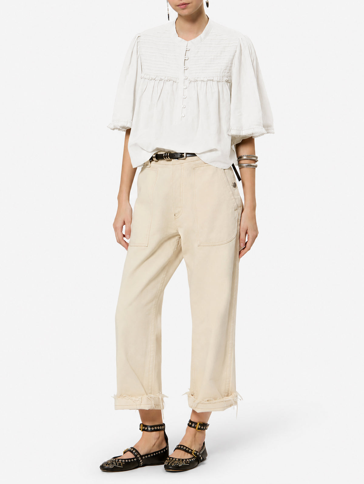 Douna Top in White