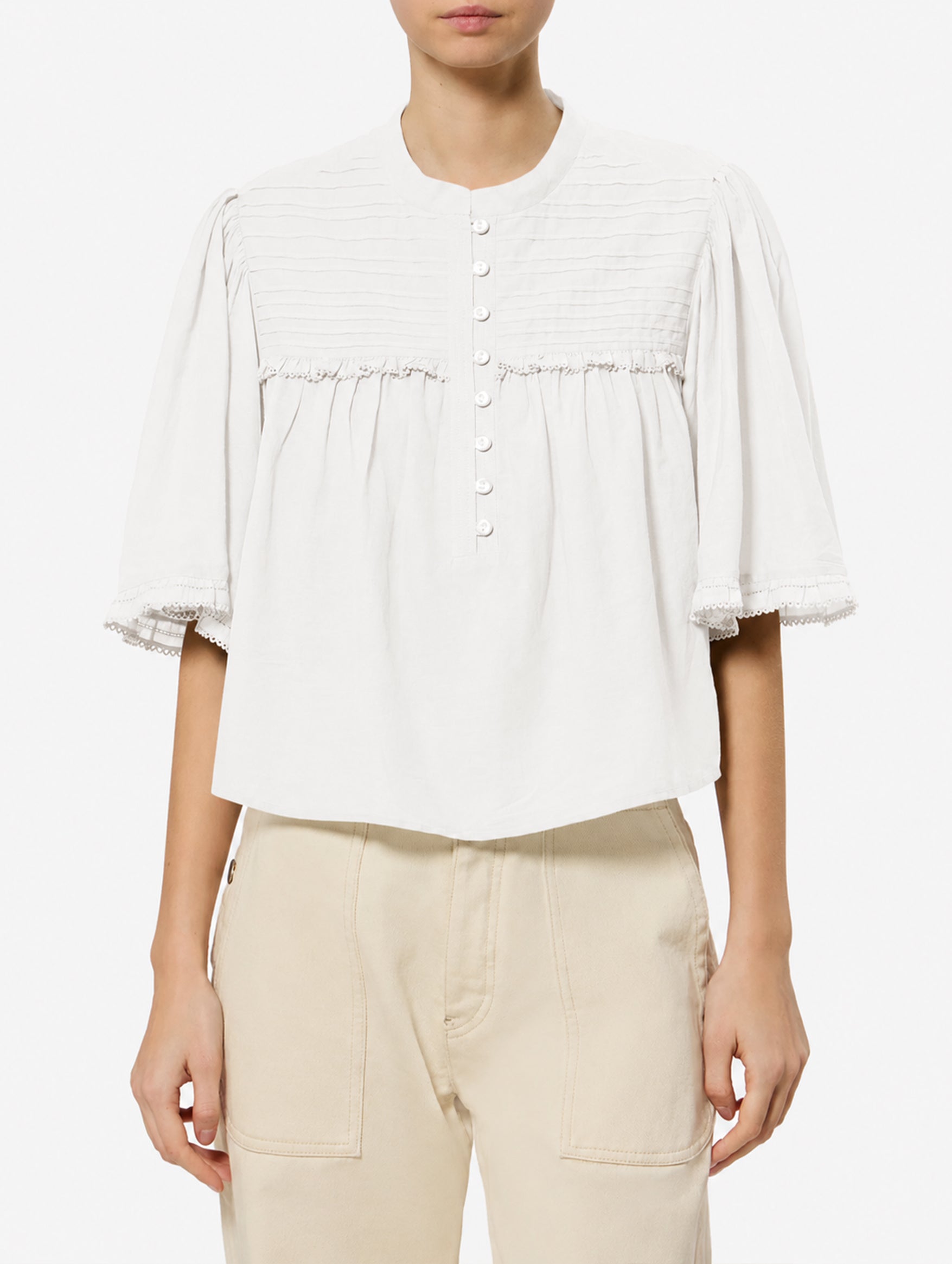 Douna Top in White