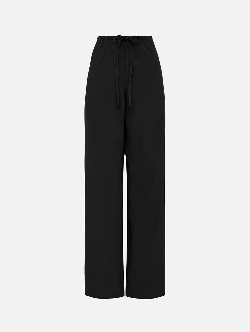 Drawcord Pant in Black