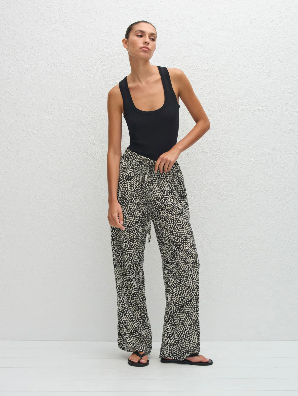 Drawstring Trouser in Kyoto