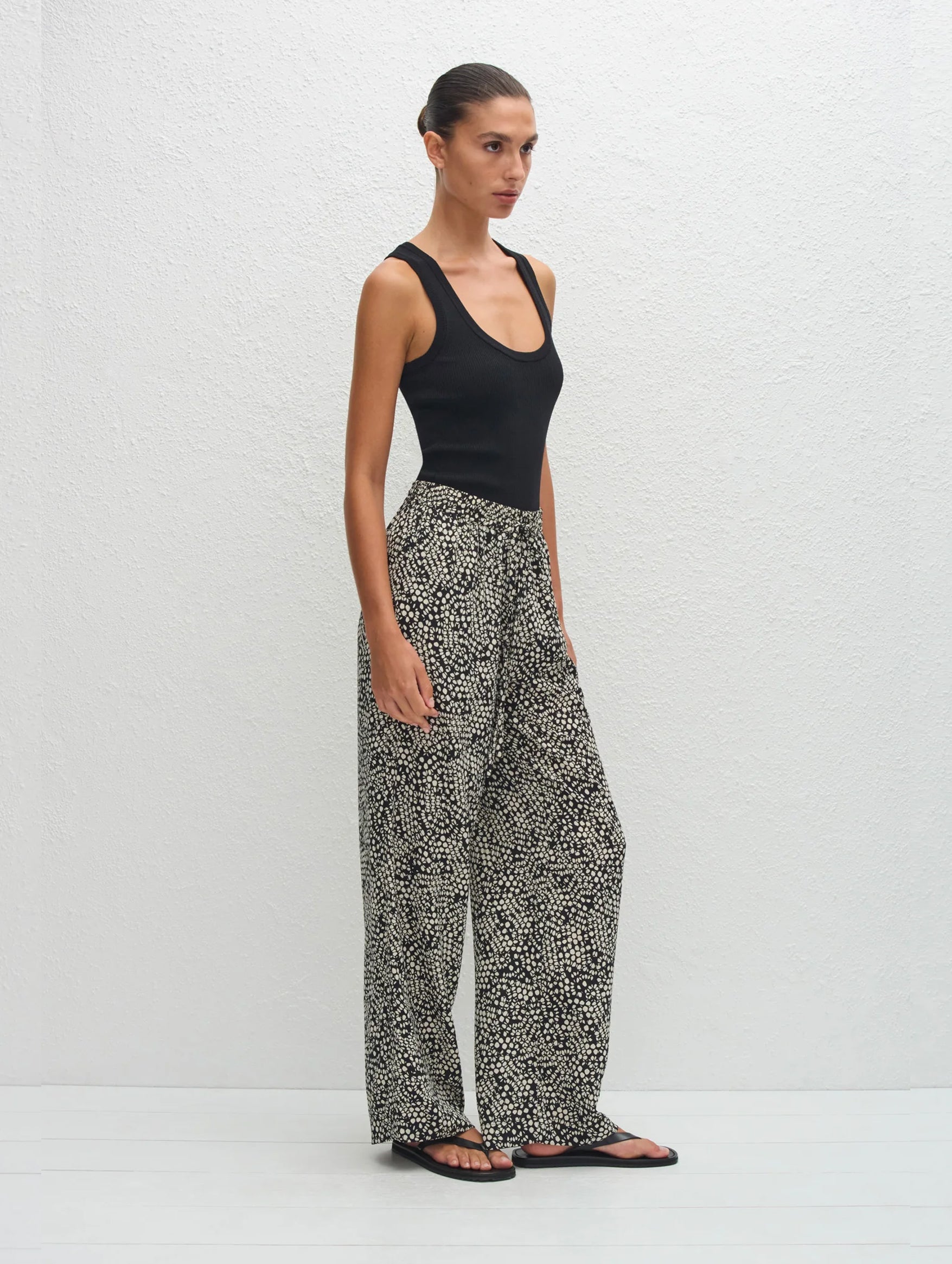Drawstring Trouser in Kyoto