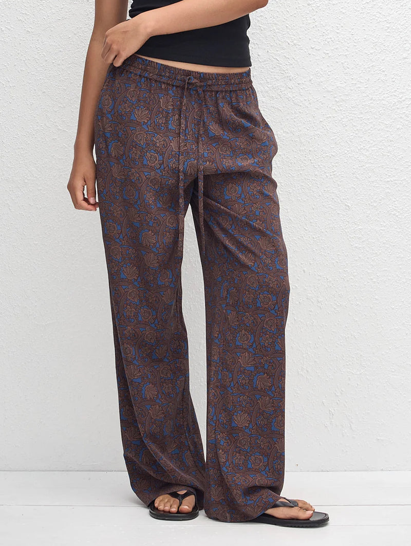 Drawstring Trouser in Marrakesh