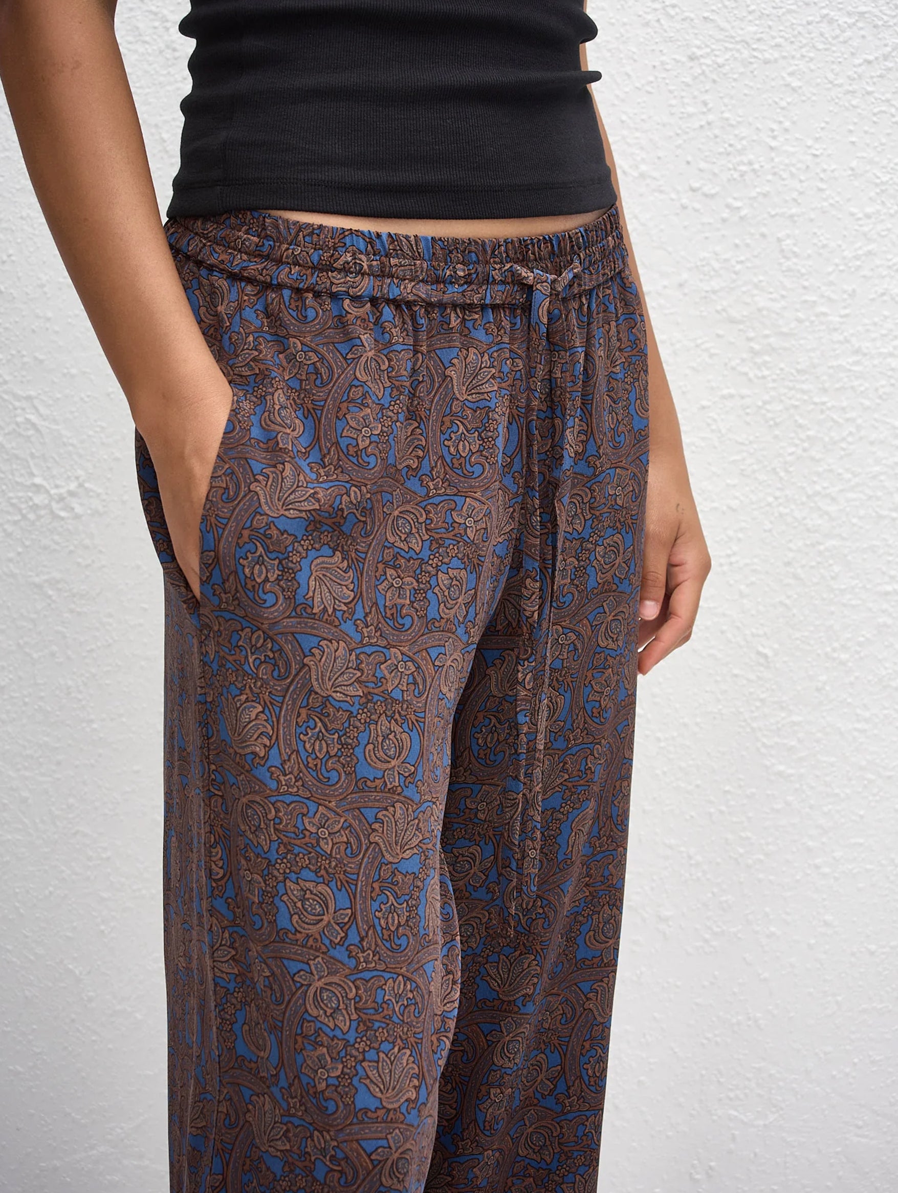 Drawstring Trouser in Marrakesh