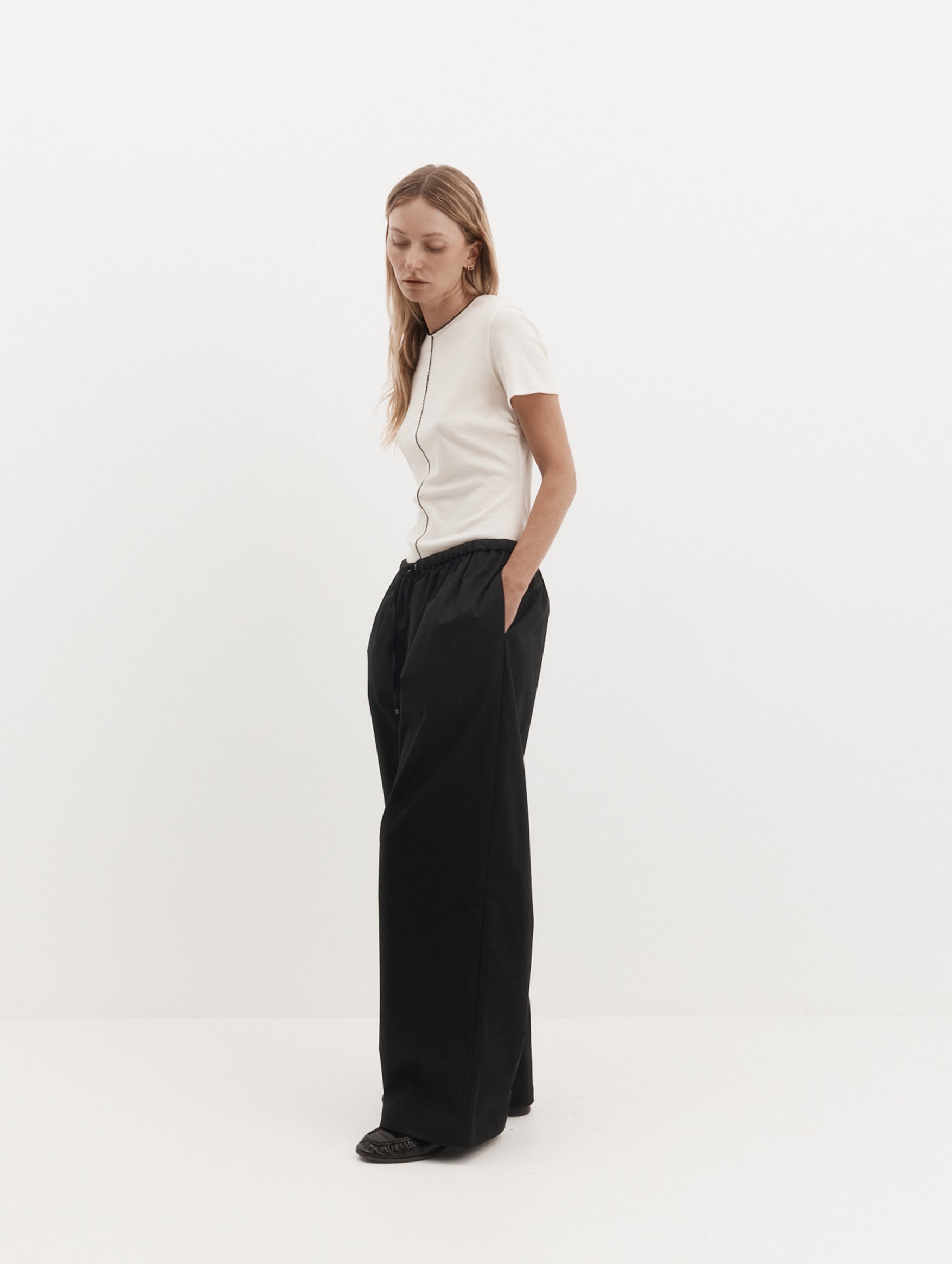 Drew Trouser in Black