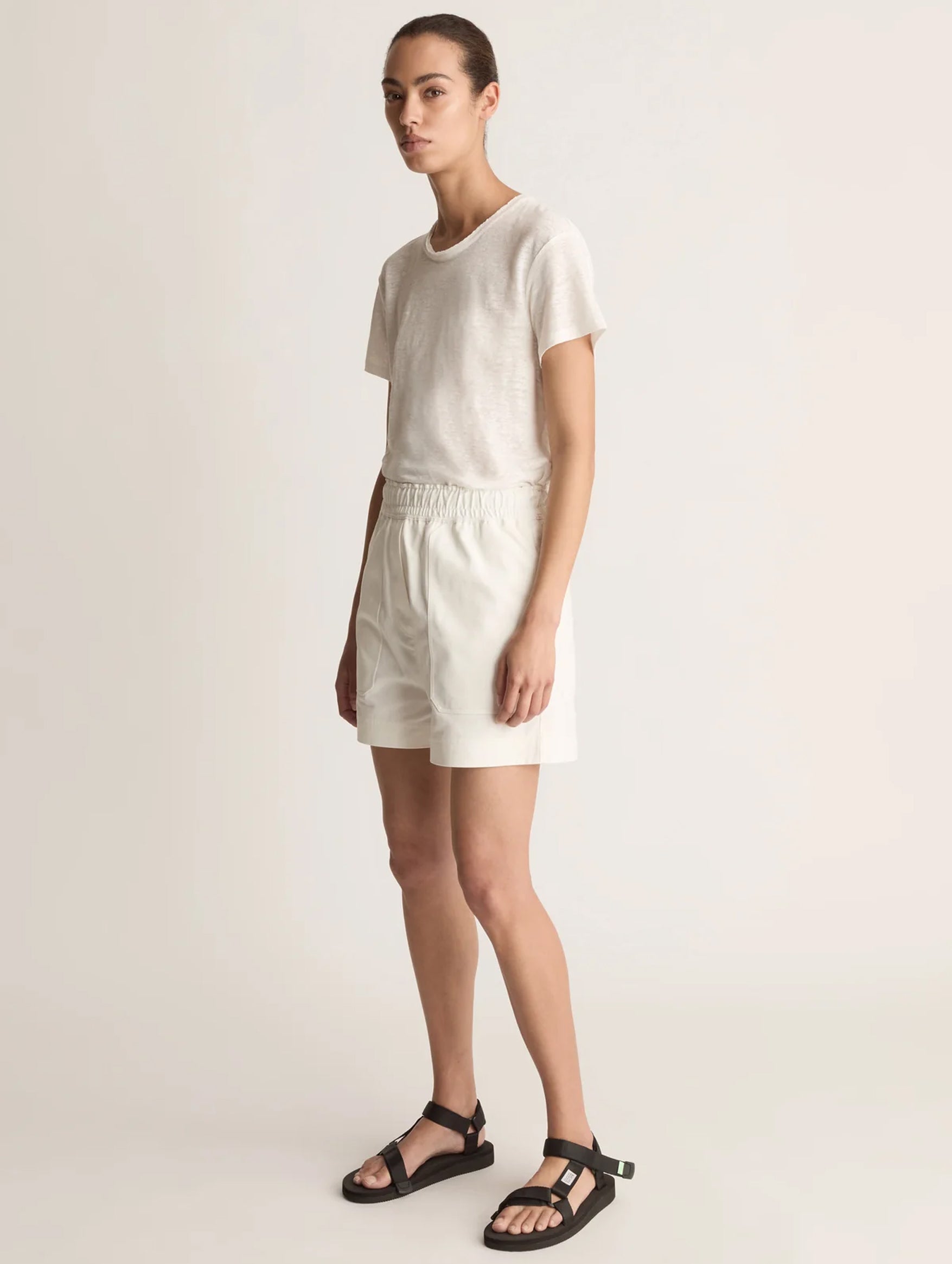 LM Drill Short in Natural