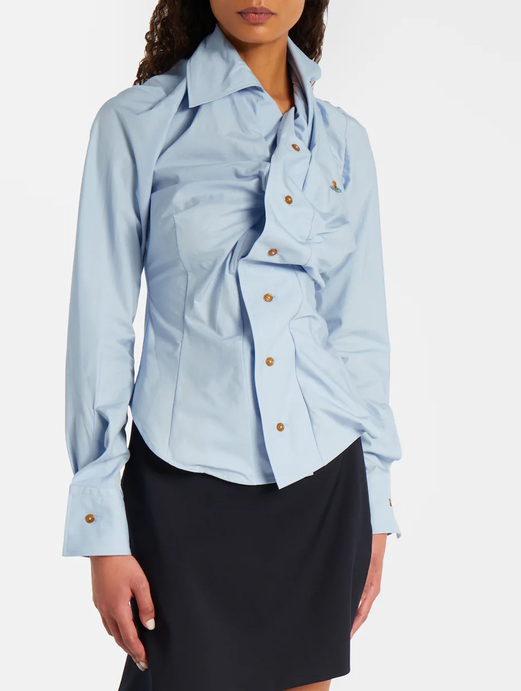 Drunken Shirt in Blue