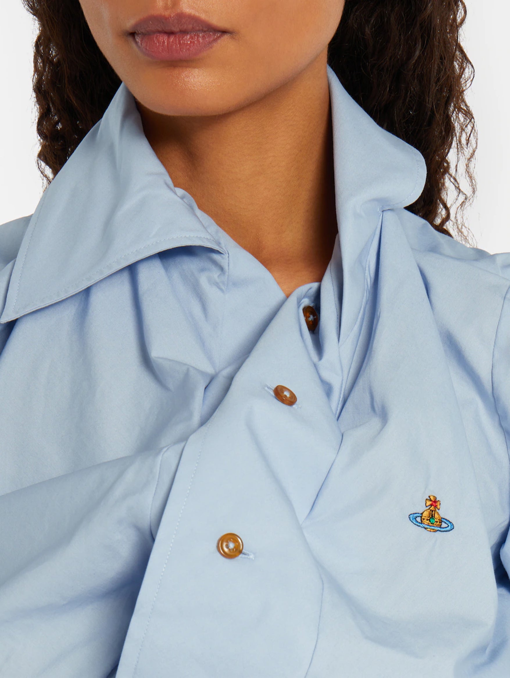 Drunken Shirt in Blue