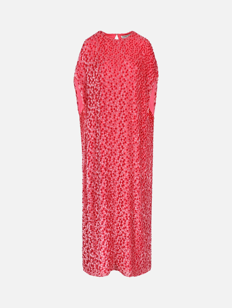 Eleonore Dress in Rapture Rose Fil Coupé