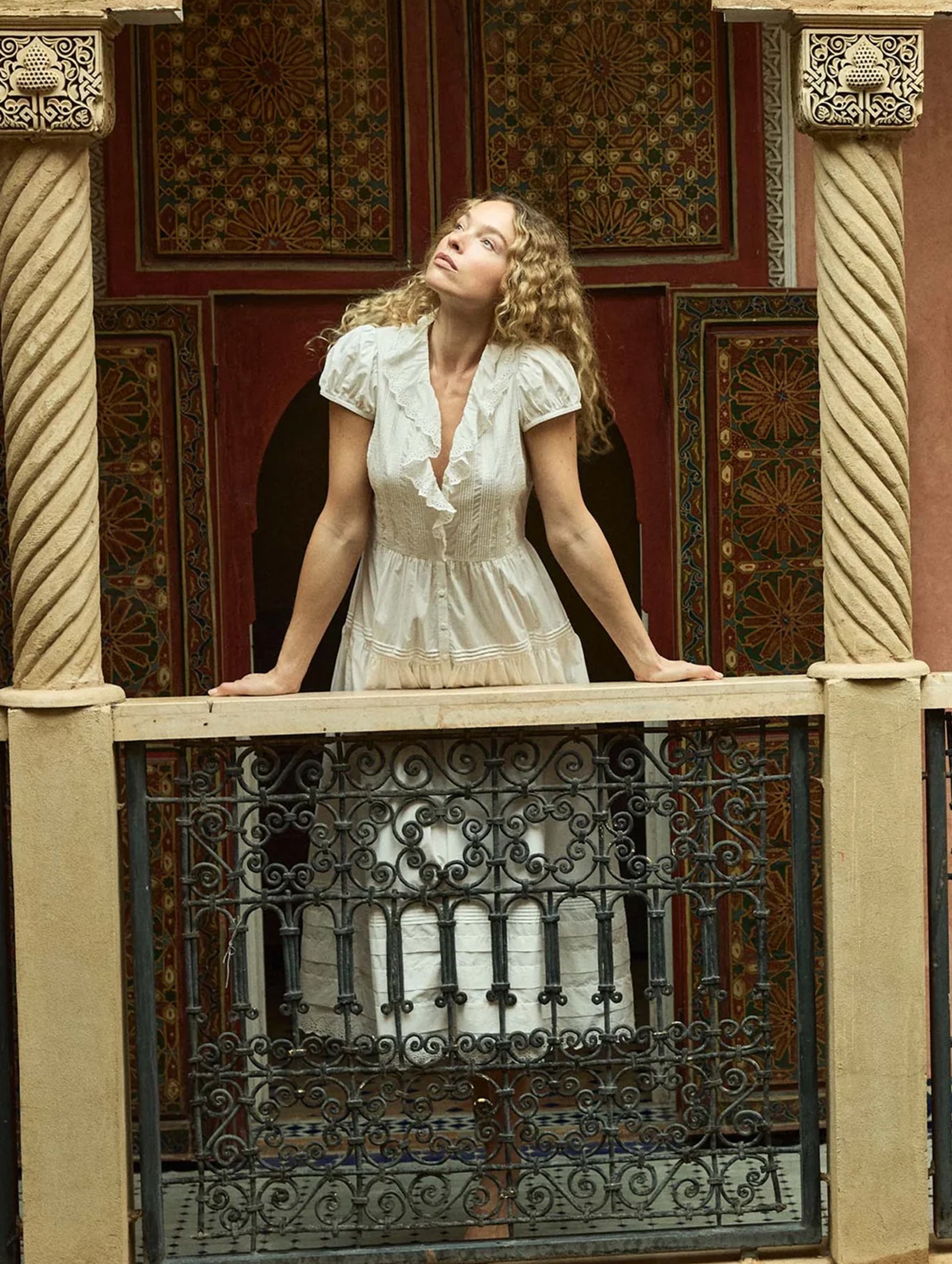 Eliette Dress in Salt