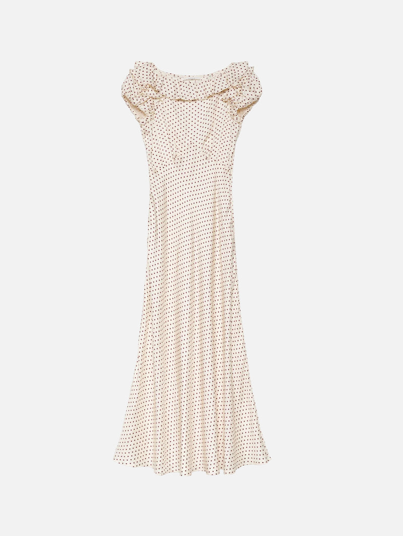 Emerence Dress in Crème Portia Dot