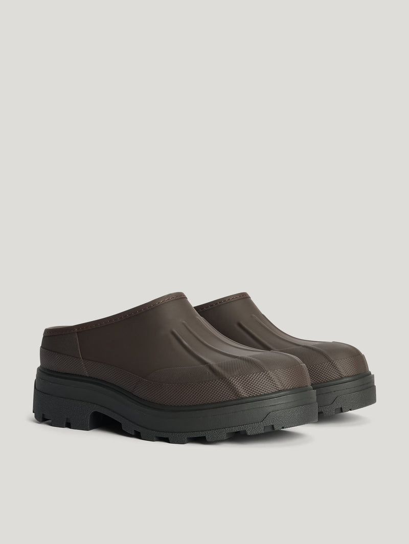 Eefje Mule in Coffee Brown