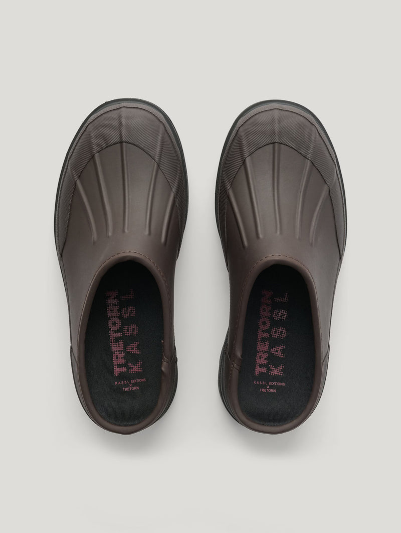 Eefje Mule in Coffee Brown