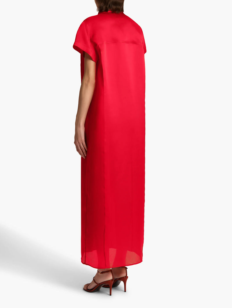 Effy Dress in Raspberry