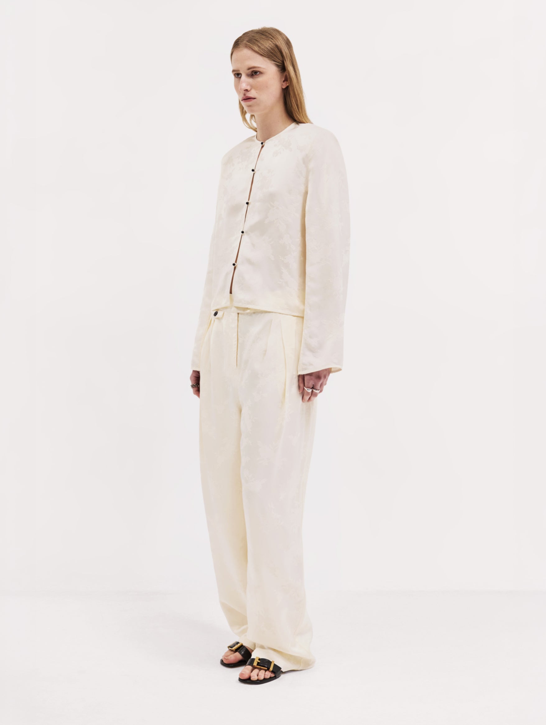 Eileen Top in Ivory Tapestry