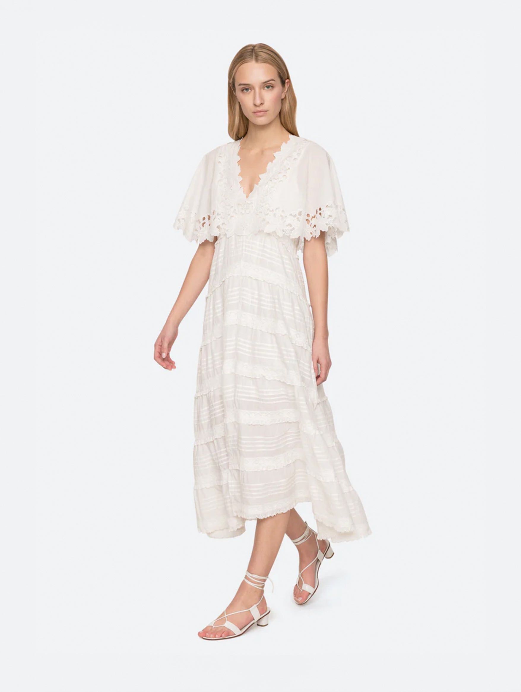 Eleannora Dress in White