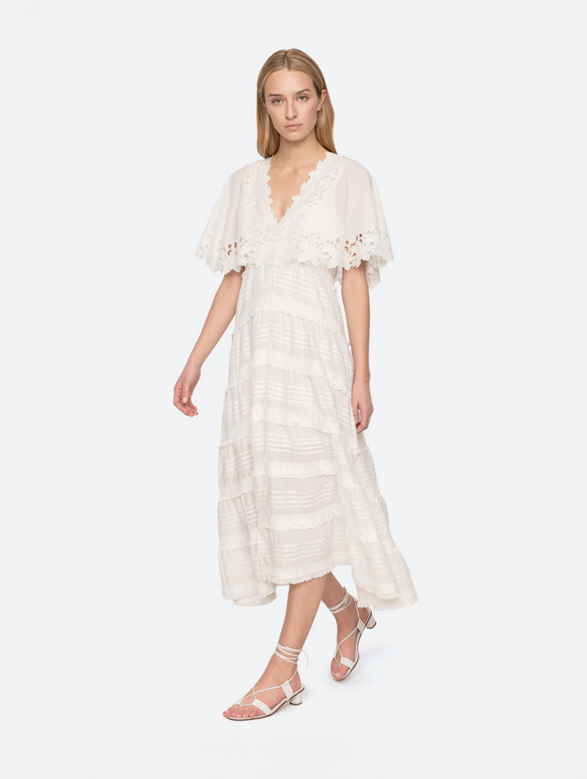Eleannora Dress in White