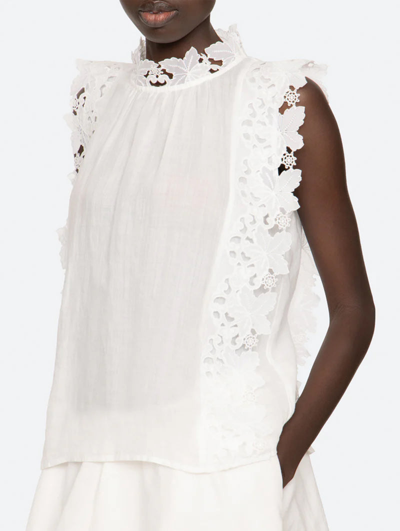 Eleannora Top in White