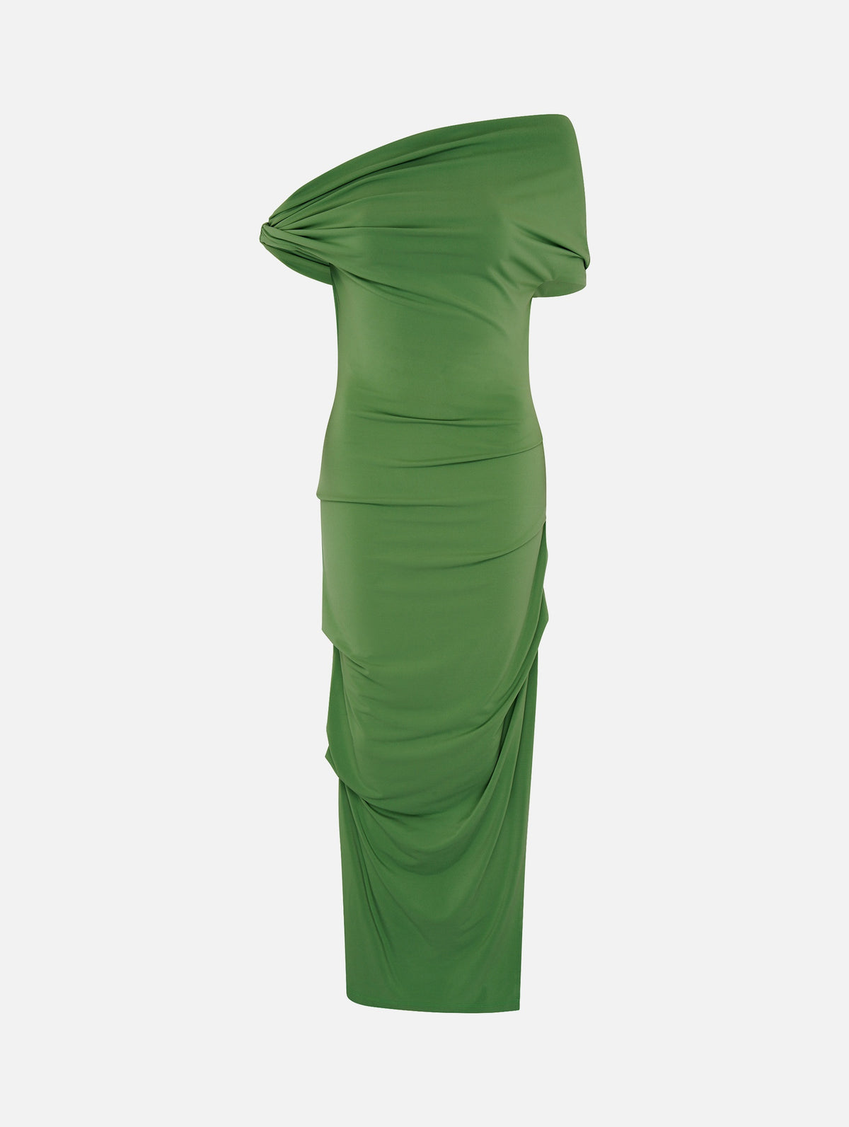 Elemental Ida Dress in Forest Green