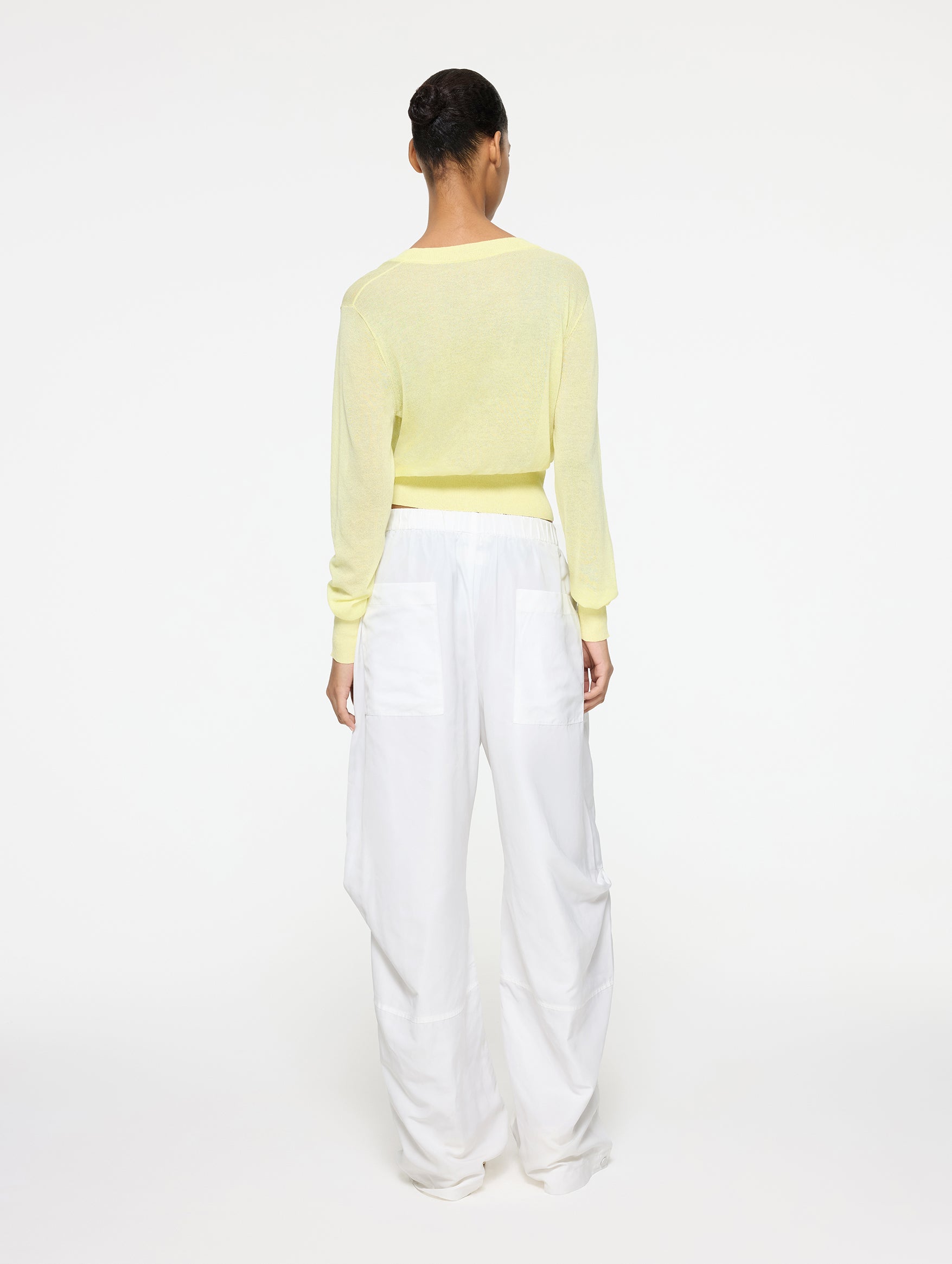 Elemental Parachute Pants in White