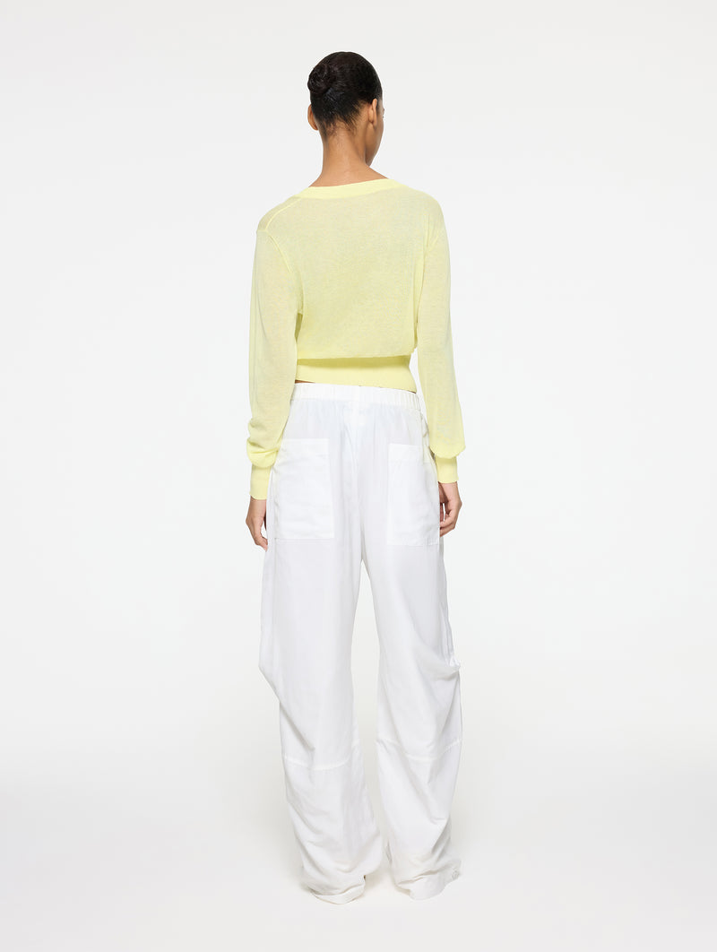 Elemental Parachute Pants in White