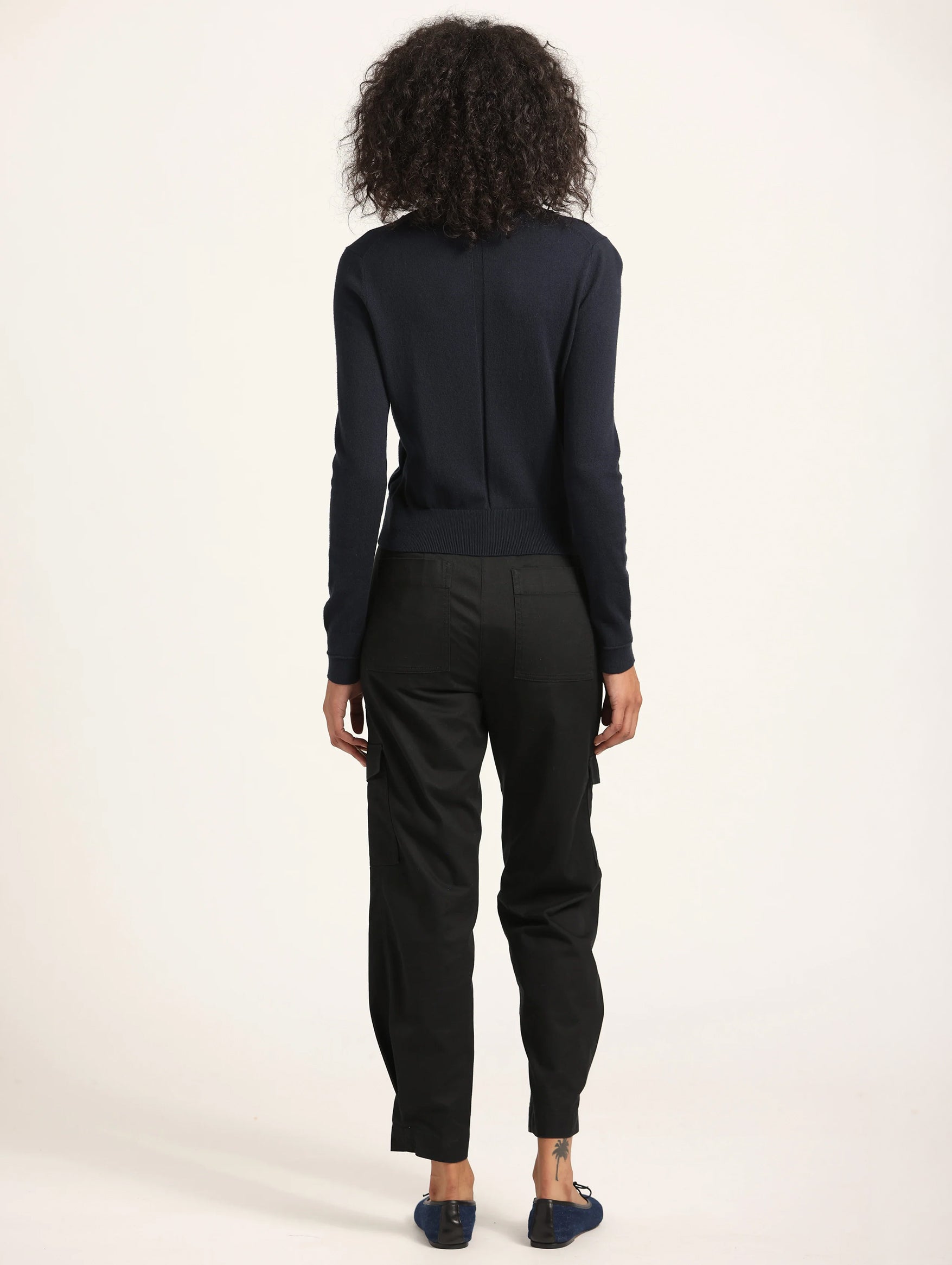 Elian Utility Pant in Black