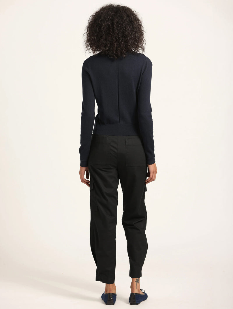 Elian Utility Pant in Black