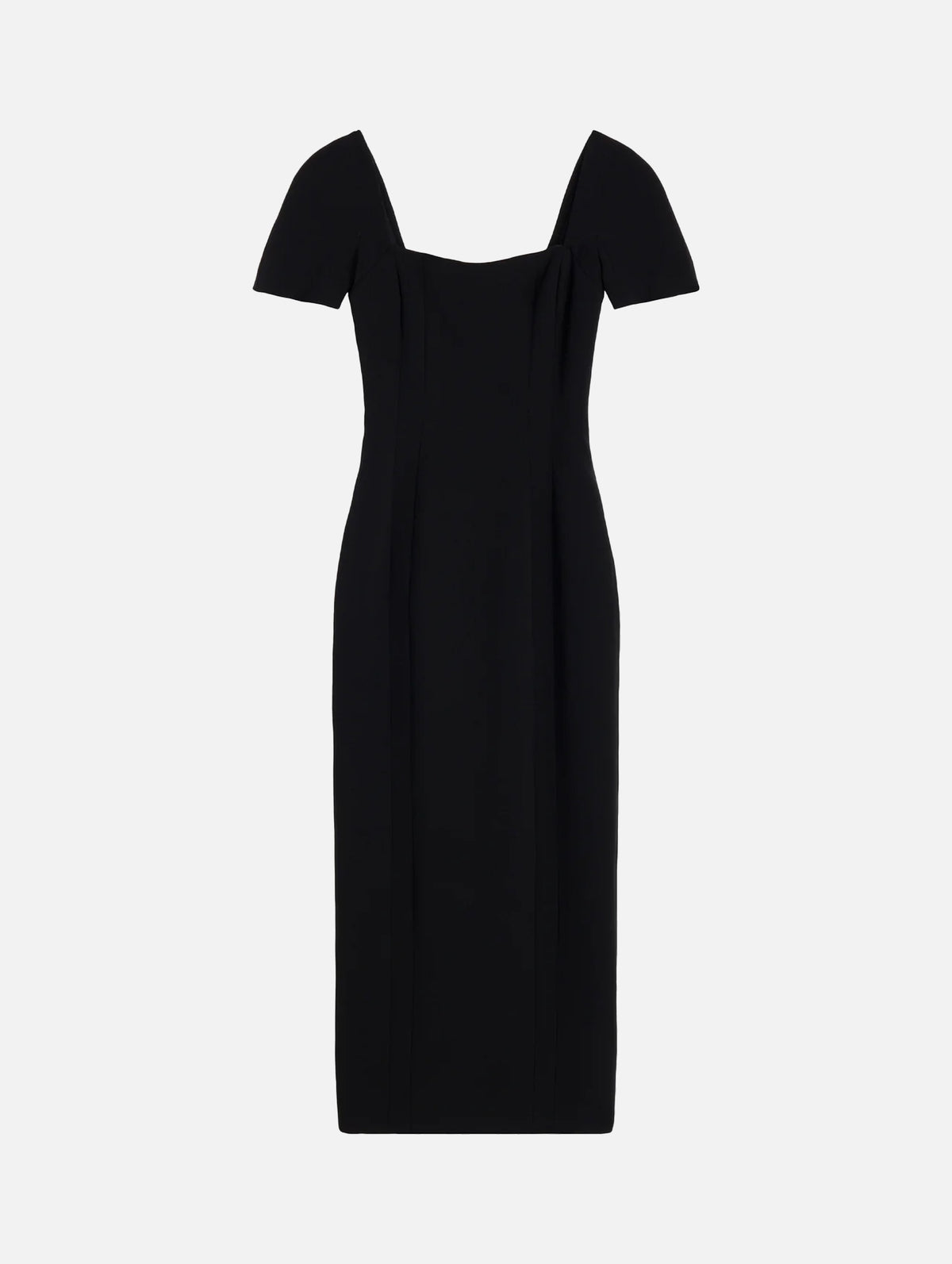 Elvie Midi Dress in Black