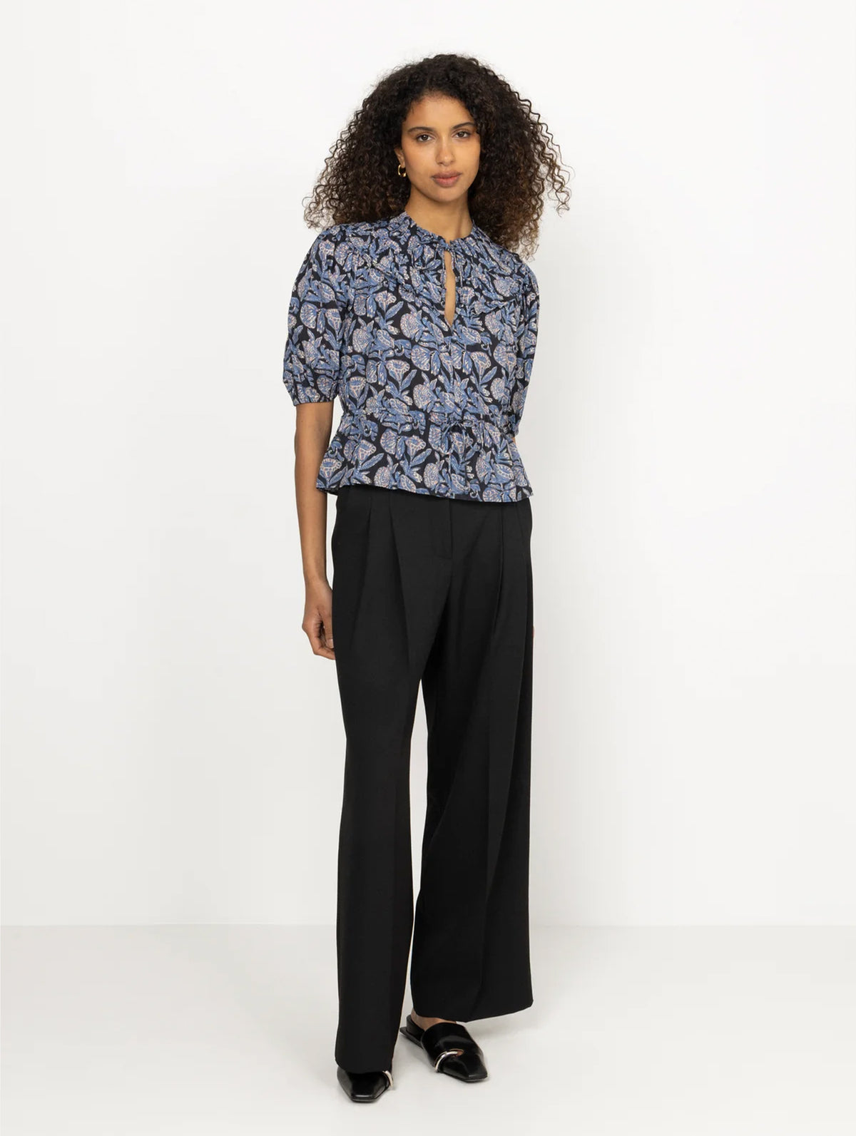 Elvie Cotton Top in Zinnia