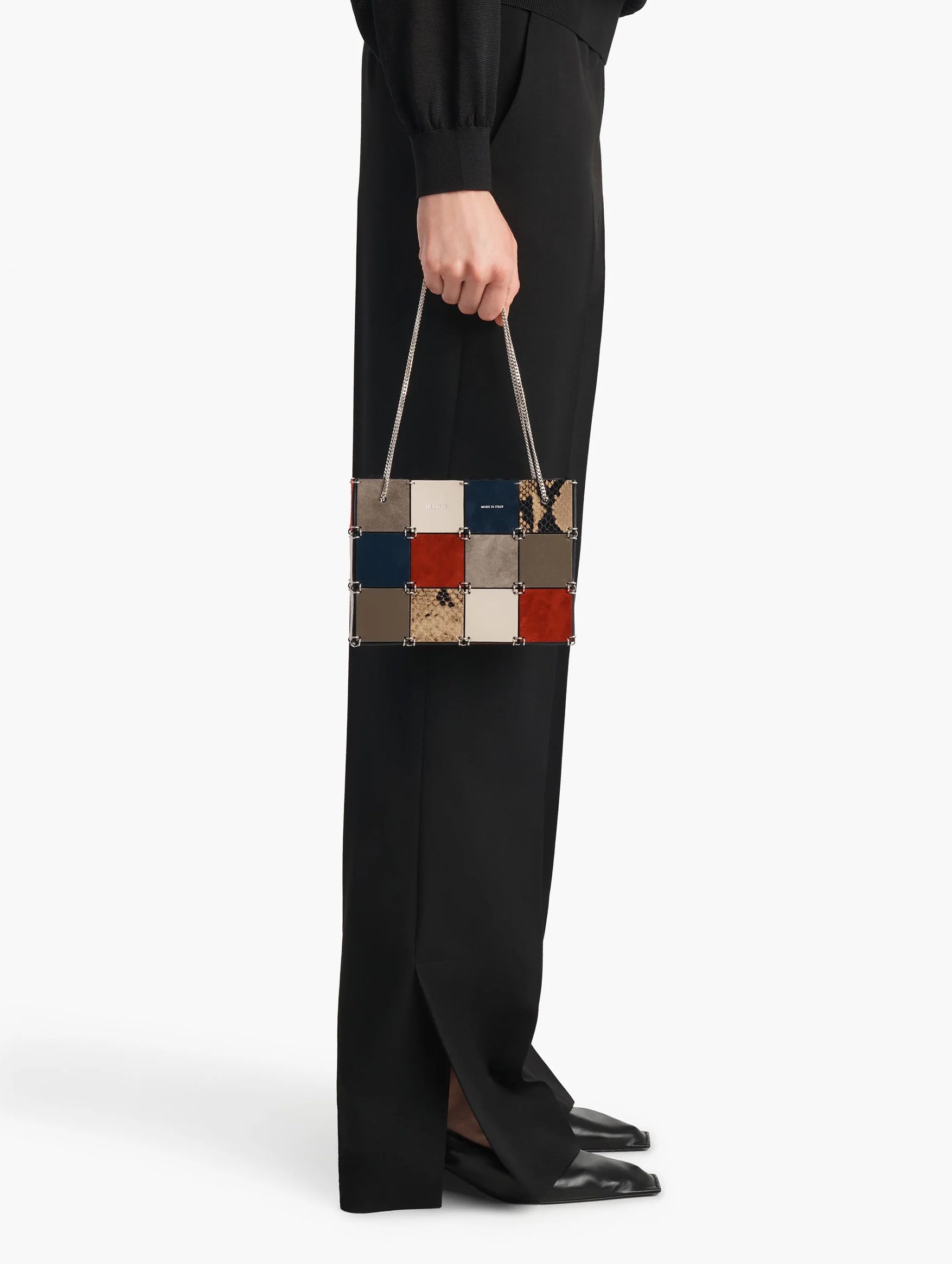 Emma Tote Mini in Bordeaux Multi