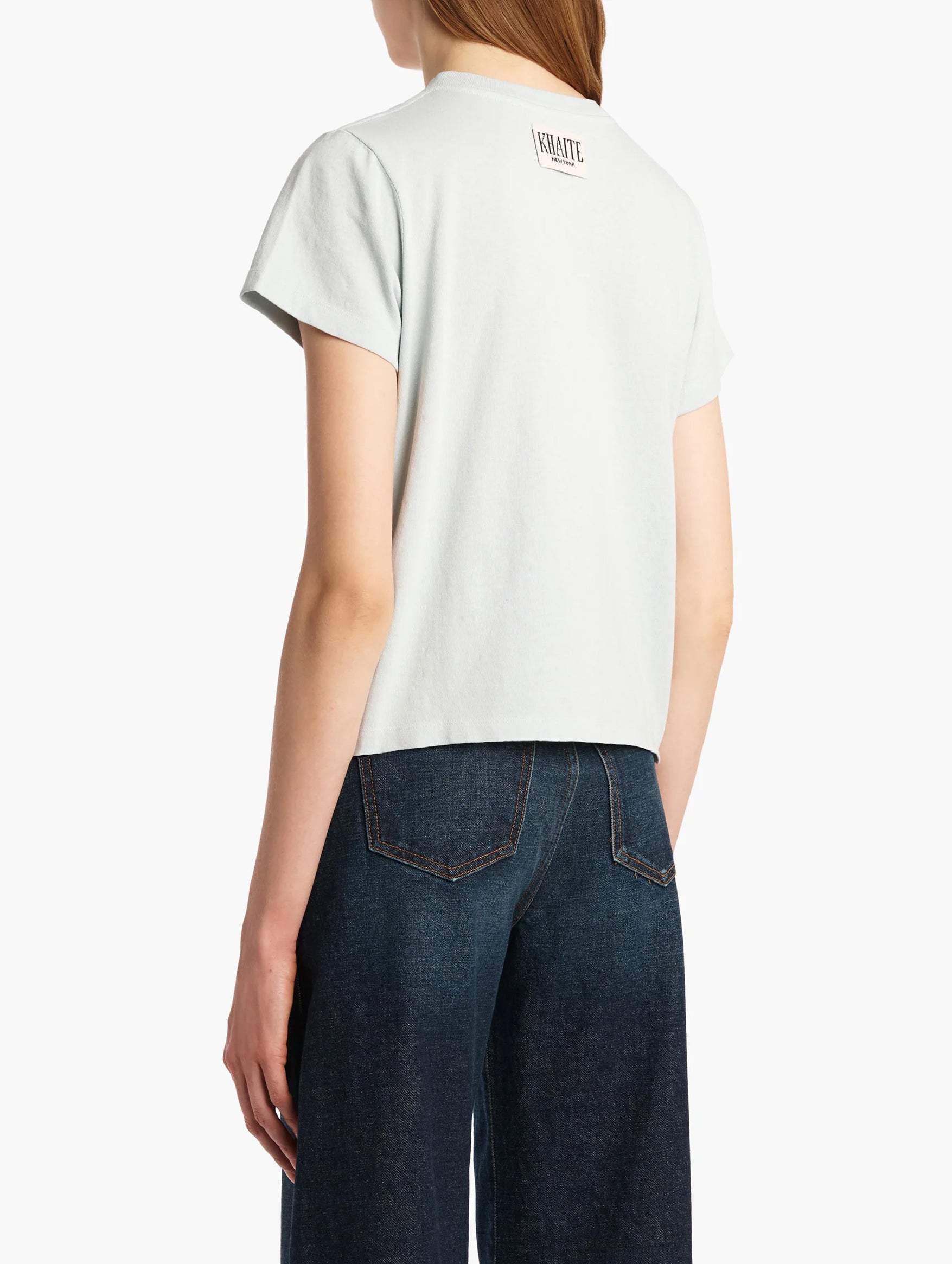 Emmylou Tee Shirt in Ice Blue
