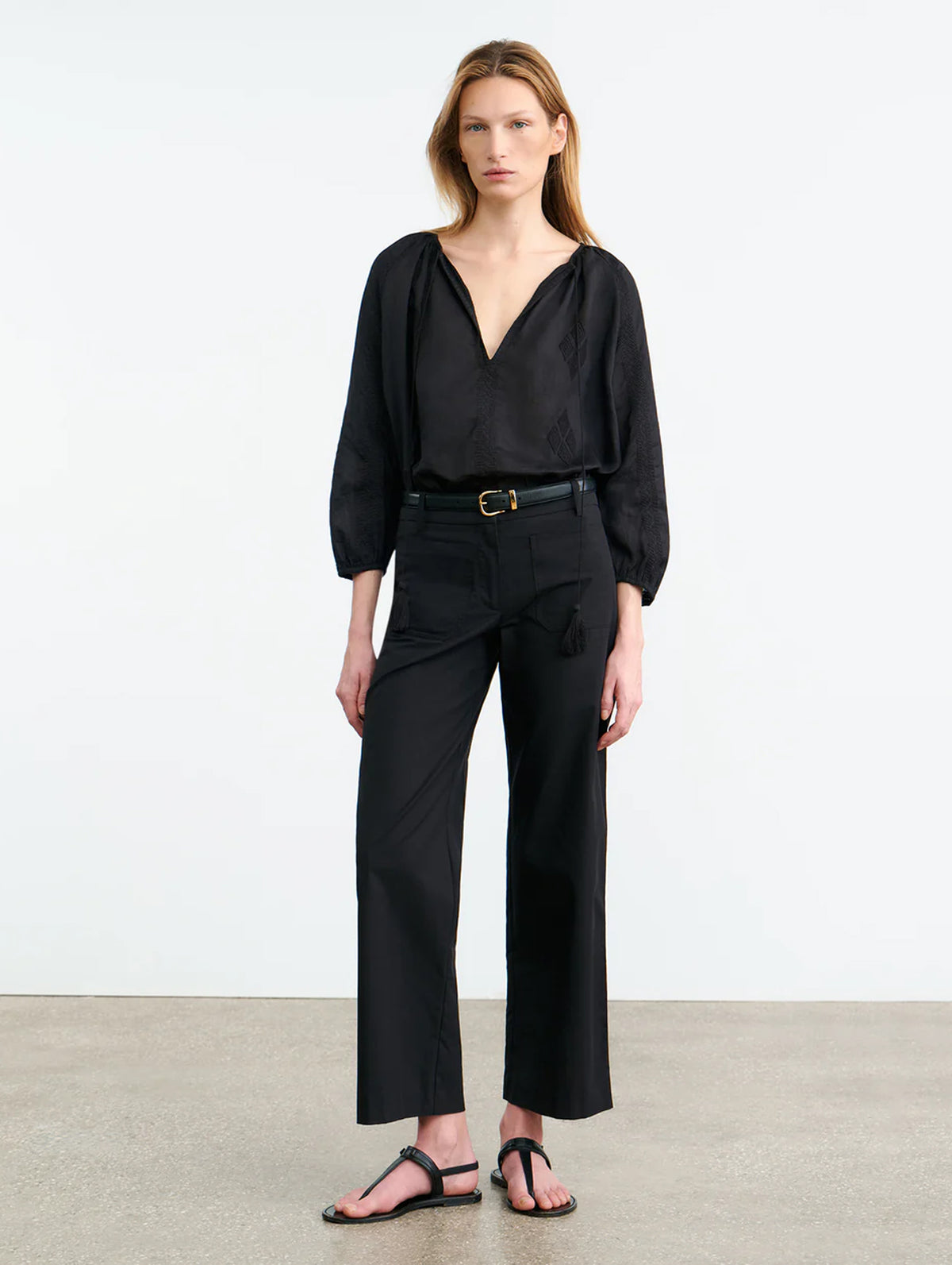 Enya Pant in Black