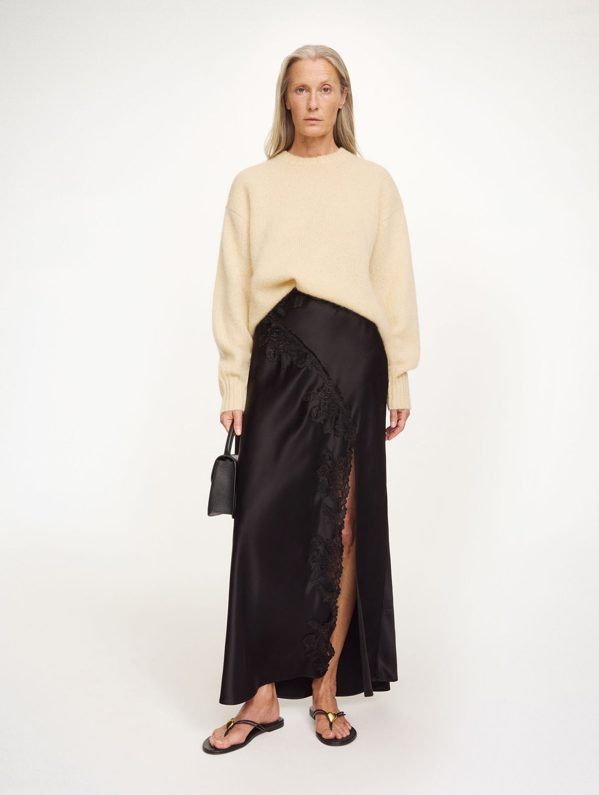 Erika Maxi Skirt in Black