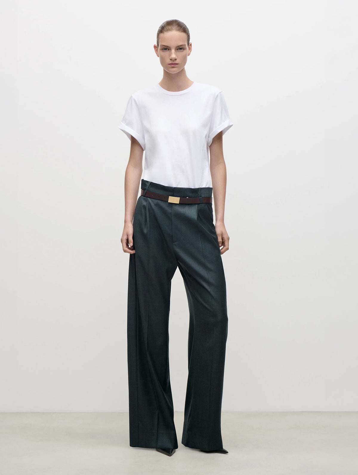 Ethel Trouser in Dark Teal