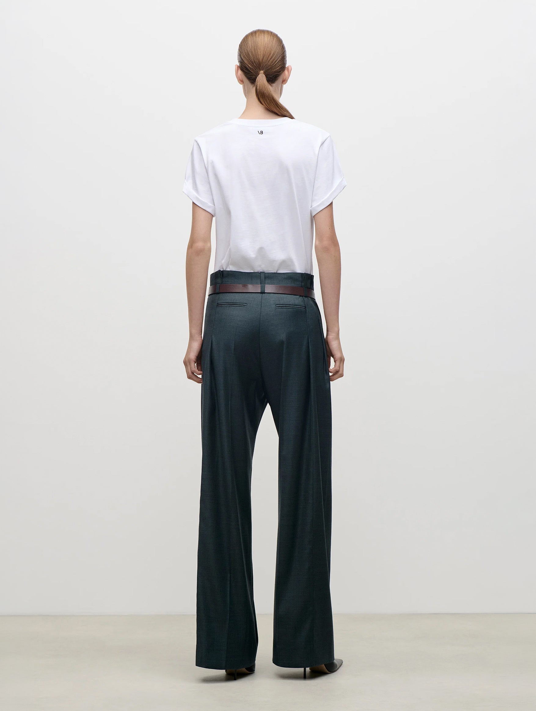 Ethel Trouser in Dark Teal