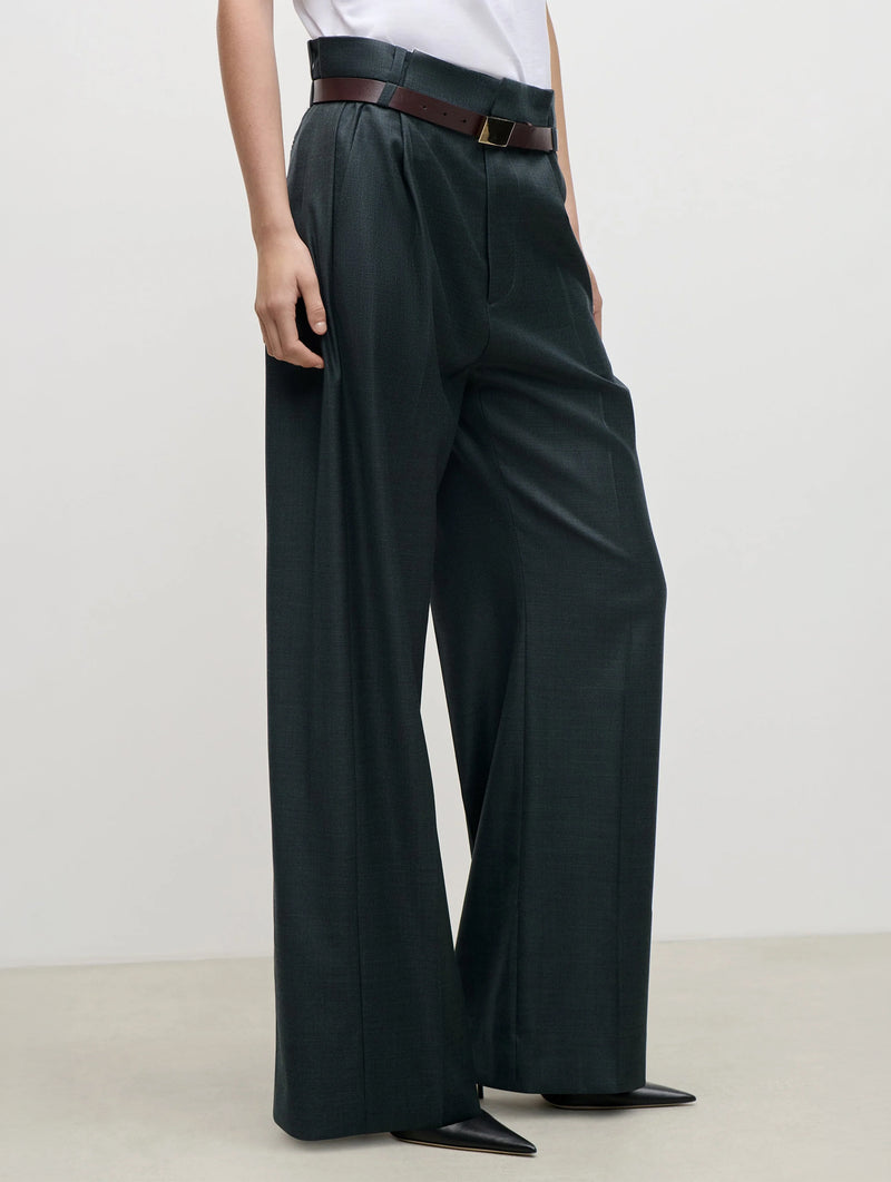 Ethel Trouser in Dark Teal