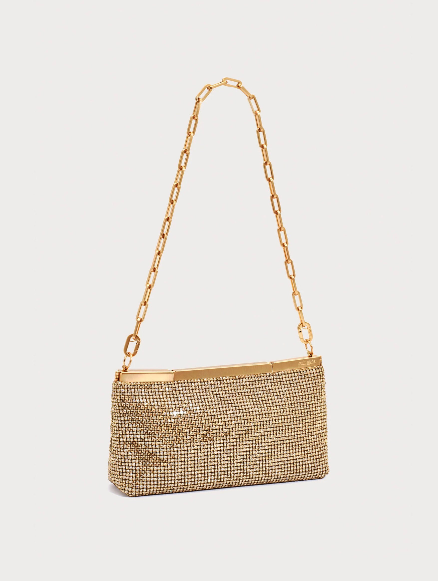 Felice Clutch in Sand Dollar