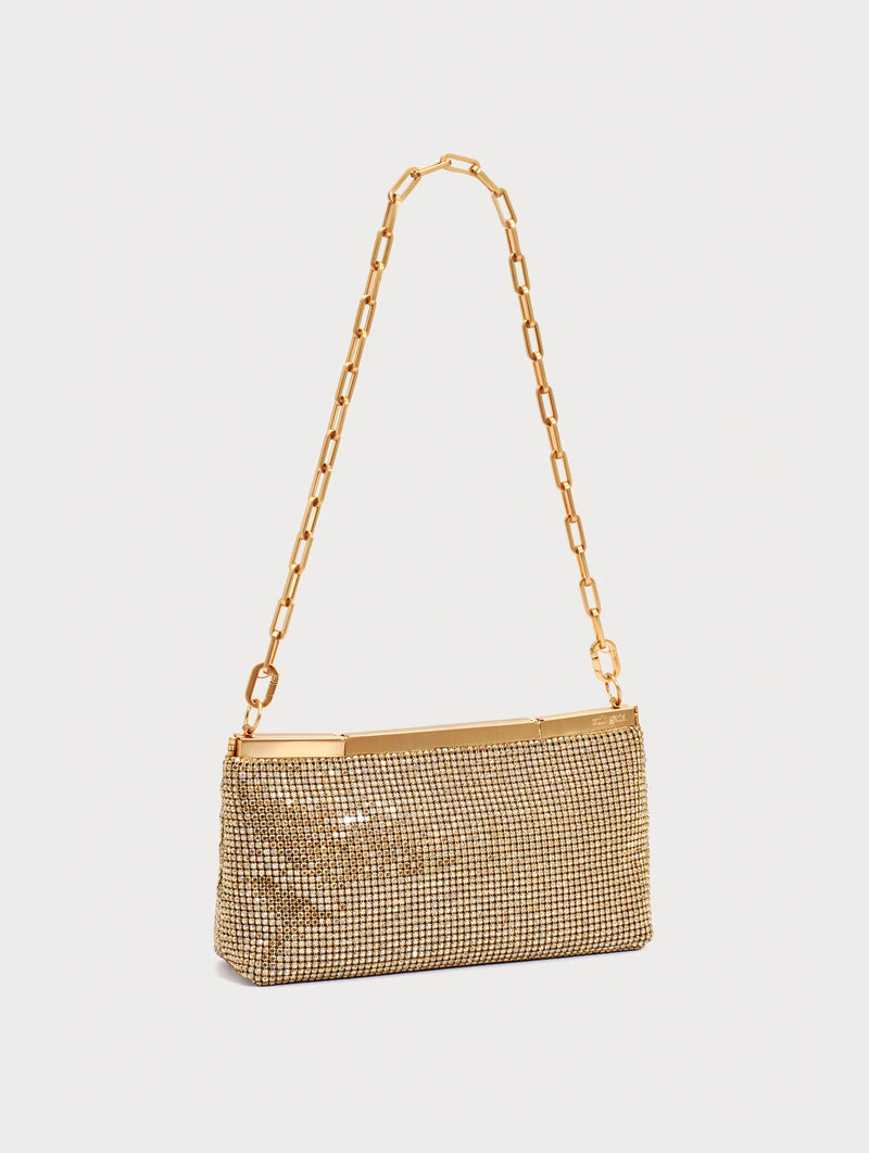 Felice Clutch in Sand Dollar