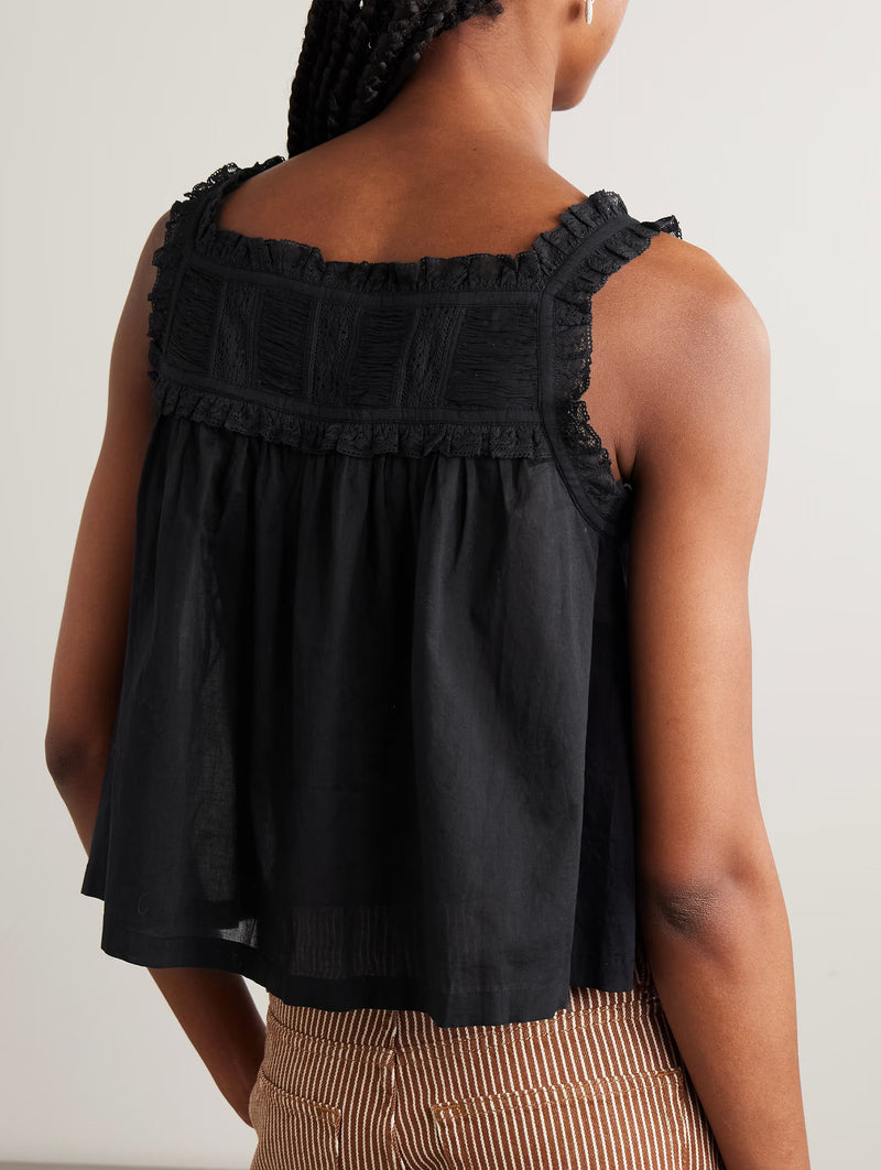 Fidella Top in Black