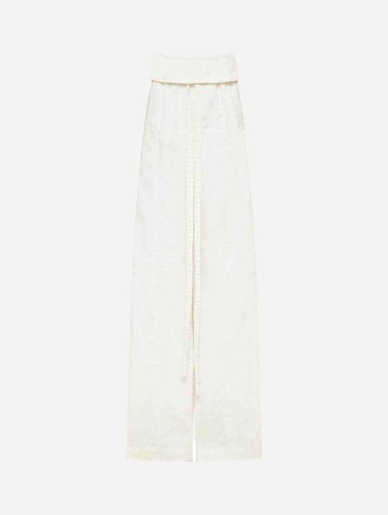 Fisherman Drawcord Pant in Chalk