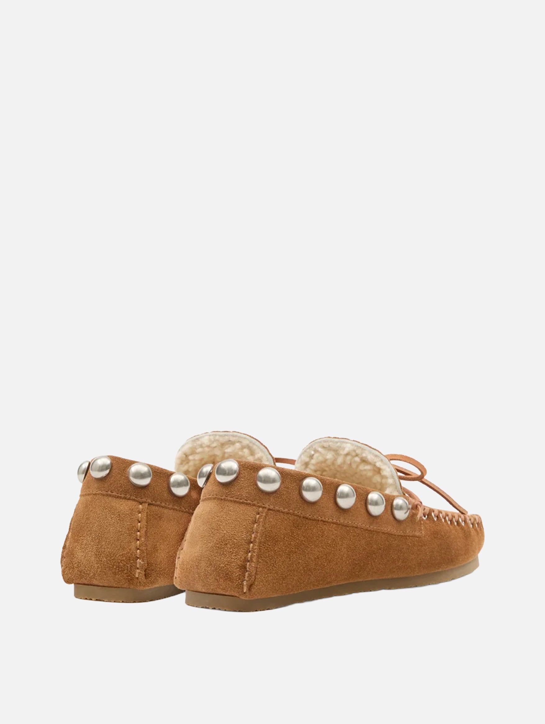 Fitza Shearling Loafer in Cognac
