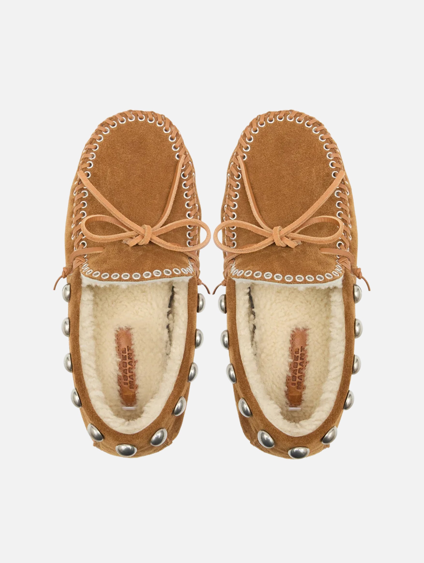 Fitza Shearling Loafer in Cognac