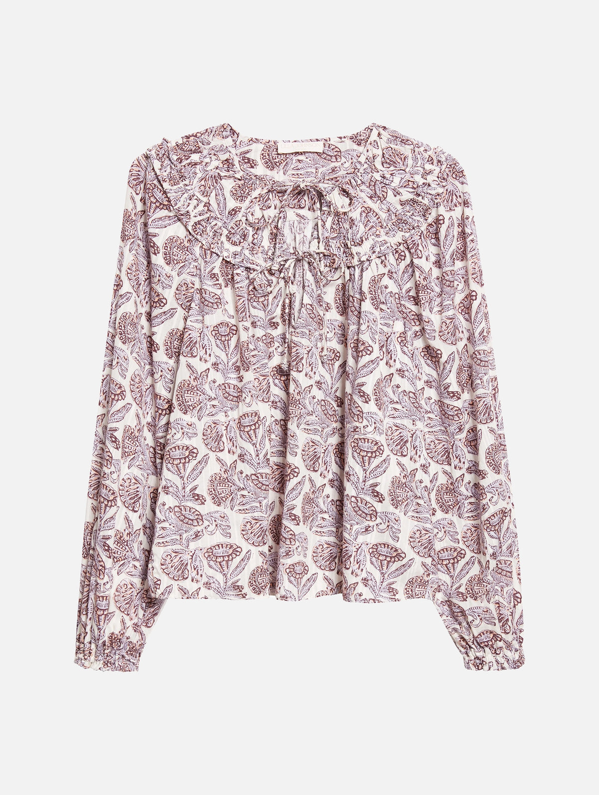 Florelle Cotton Blouse in Meadow