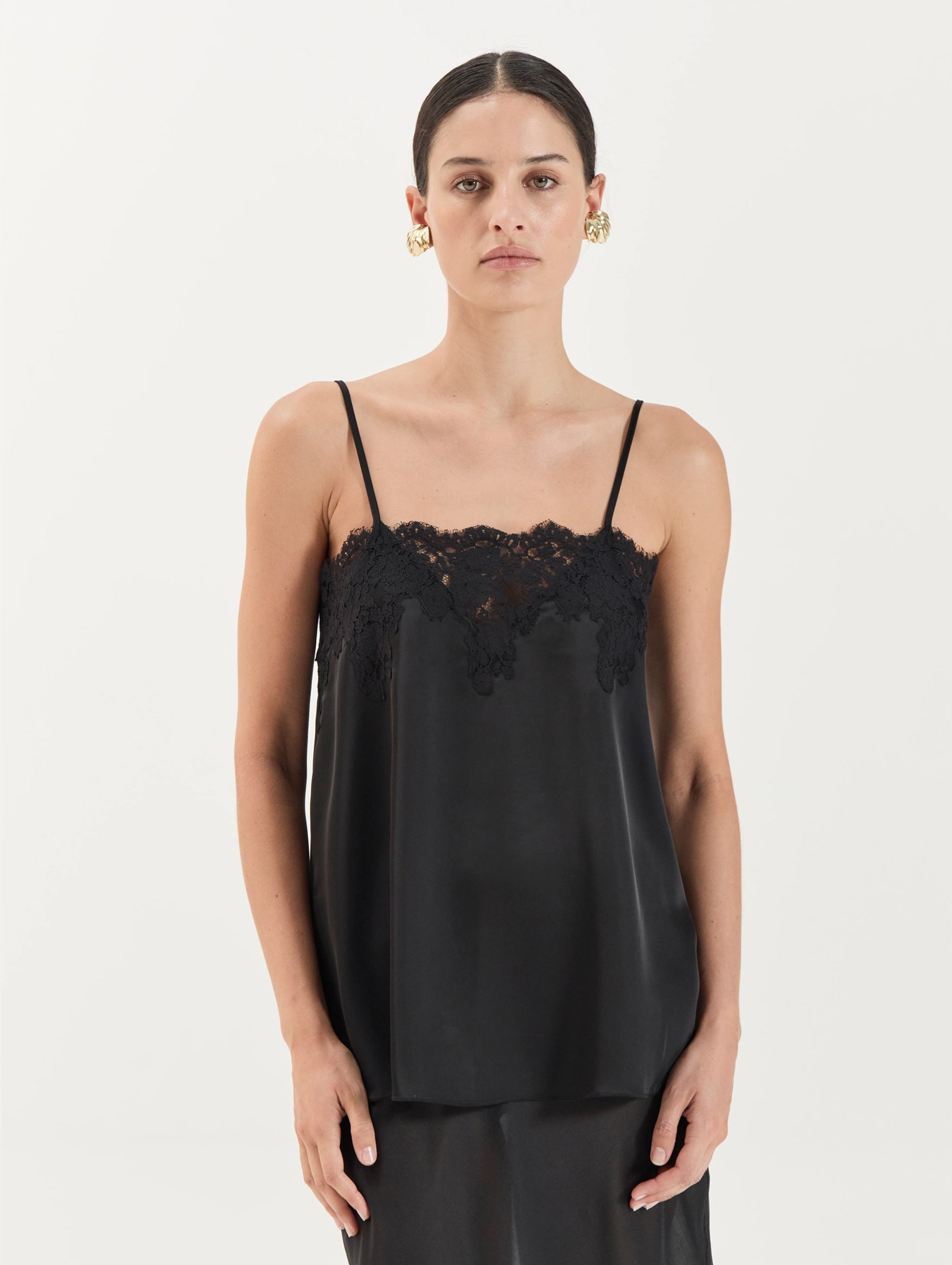 Florence Top in Noir