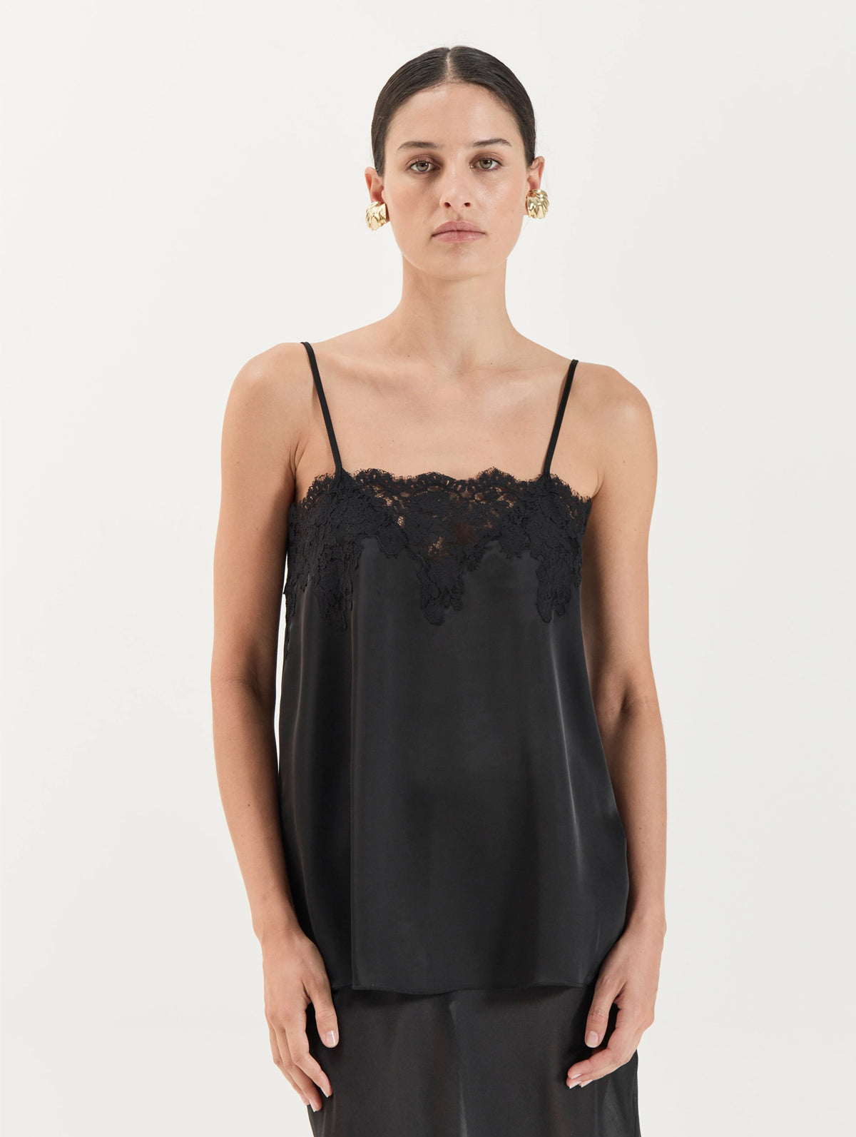 Florence Top in Noir