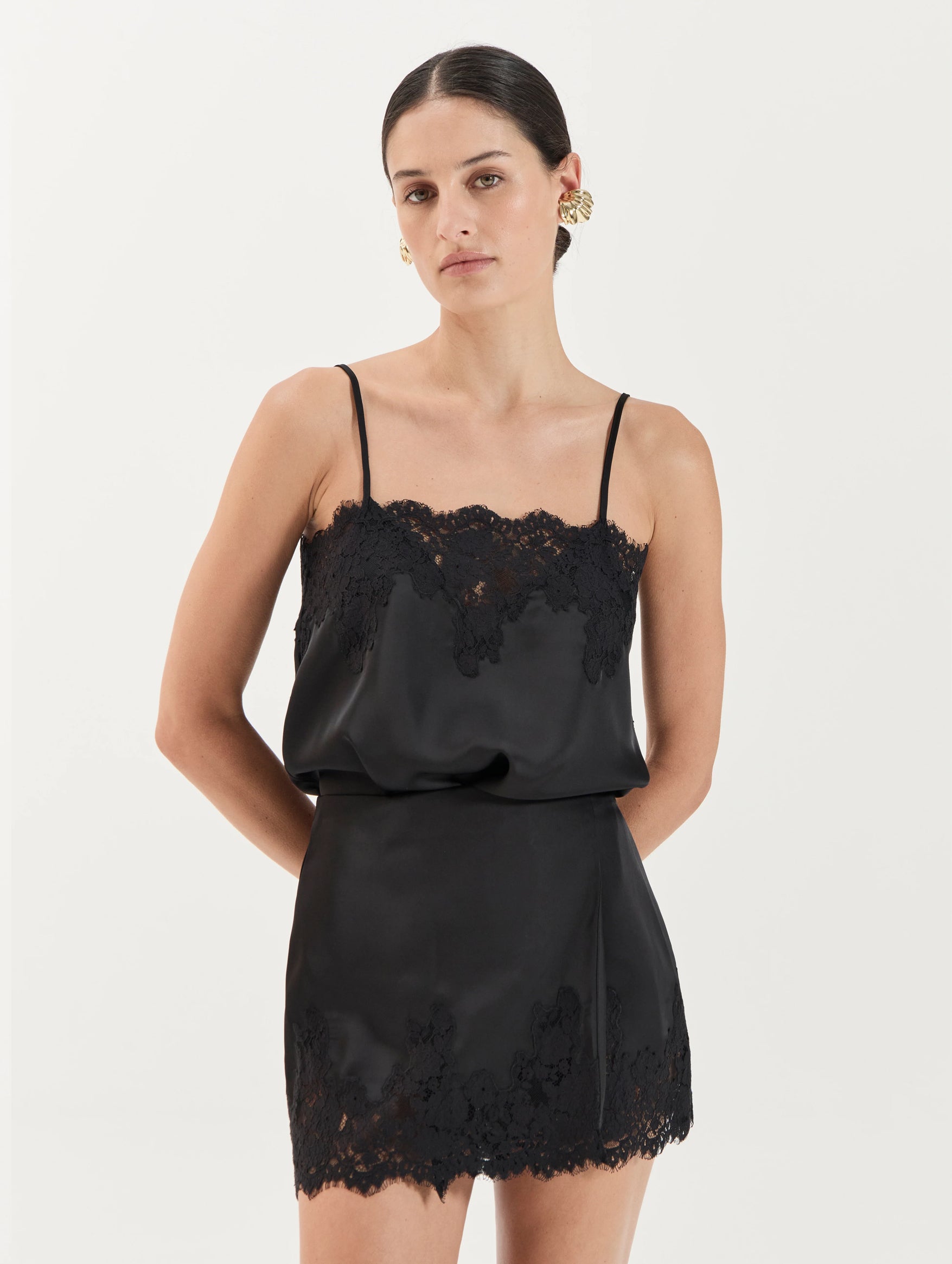 Florence Top in Noir