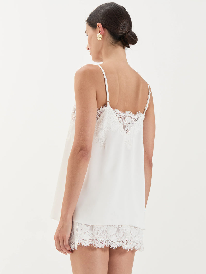 Florence Top in Ivory