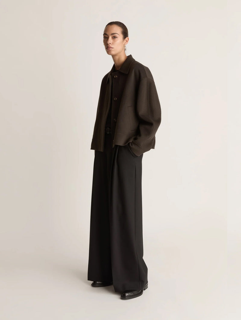 Florentine Cashmere Jacket in Cacao